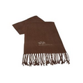 Viscose Scarf - Natural Chocolate Brown